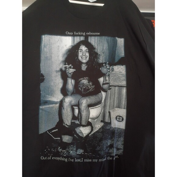 Ozzy Osbourne tee tshirt out of everything I've lost I miss my mind the most S - Picture 2 of 2